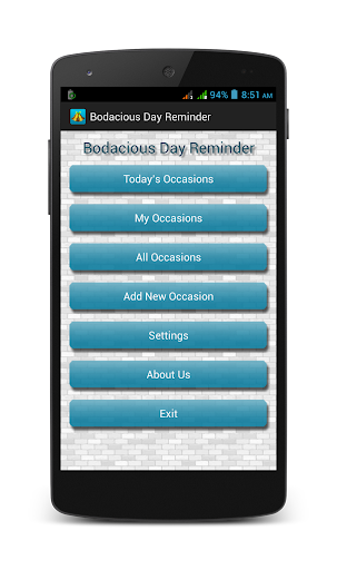 Bodacious Day Reminder Pro