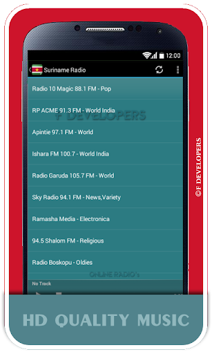 Suriname Radio - Live Radios