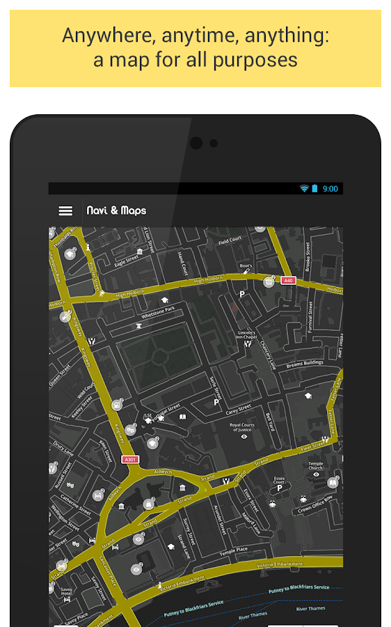 GPS Navigation & Maps +offline - screenshot