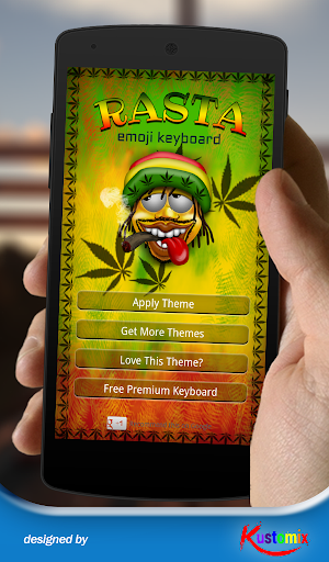 Rasta Emoji Keyboard