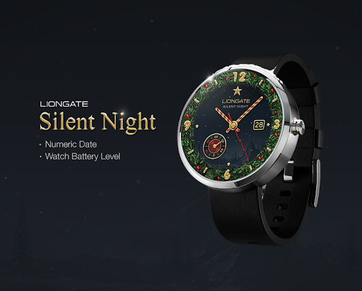 【免費個人化App】Silent Night watchface by Lion-APP點子