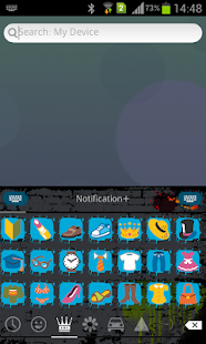 Emoji Keyboard+ Graffiti Theme Screenshots 1