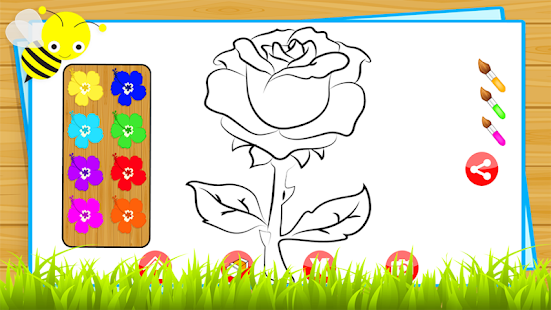 Color Me Flower For Toddlers Screenshots 12