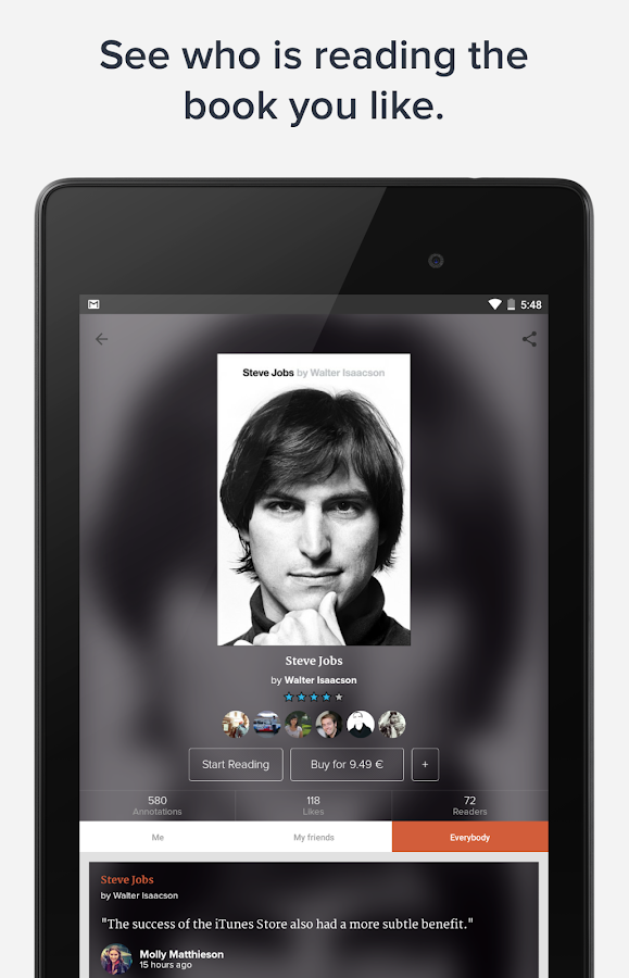    Glose - Social ebook Reader- screenshot  
