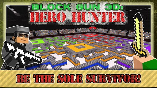 Block Gun 3D: Hero Hunter