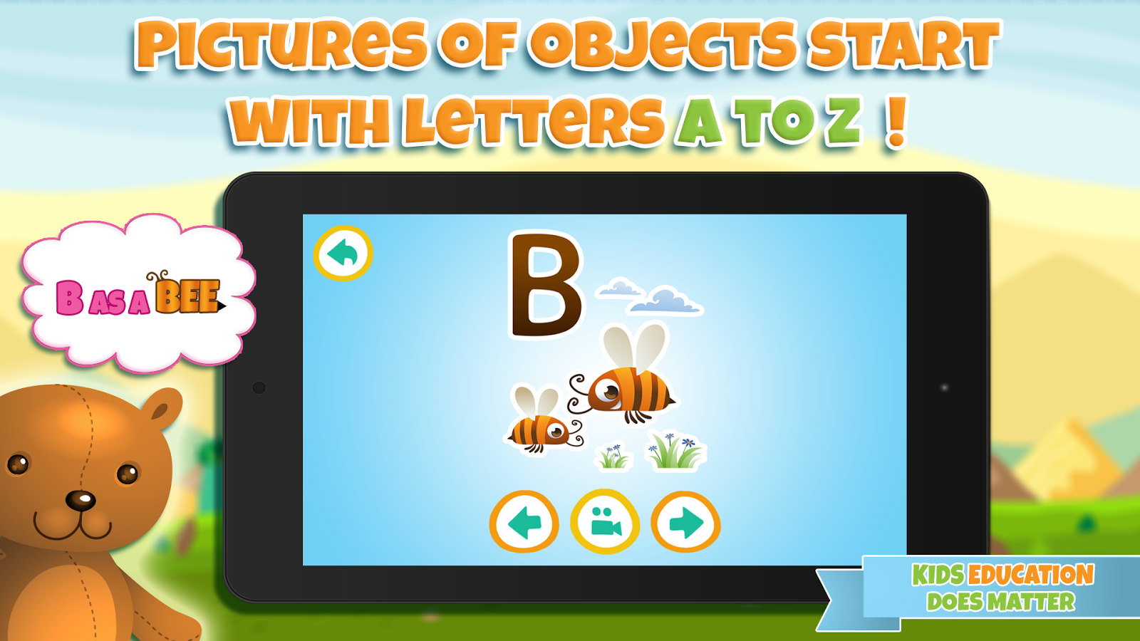    Learn alphabet & learn letters- screenshot  