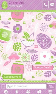 Lastest Easter Spring Theme Go SMS APK for PC