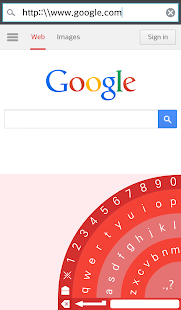 Download Fans Keyboard (for One-handed) APK for PC