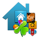 ADW Apex GO Theme Blue