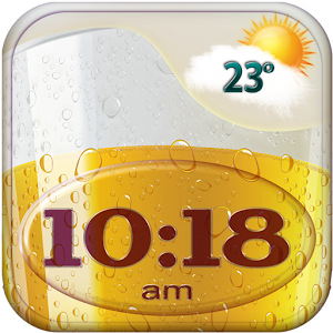 Beer Weather Clock Widget logo