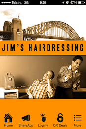 Jim's Hairdressing poster 1