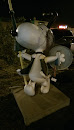 Jousting Snoopy