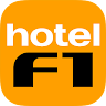 hotelF1, rooms at low prices Application icon