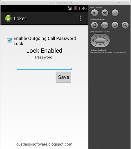 【免費通訊App】Outgoing Call Password Loker-APP點子