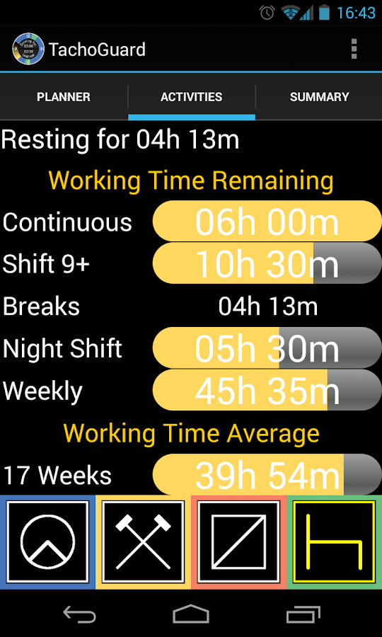 TachoGuard Driver's Tachograph Android Apps on Google Play