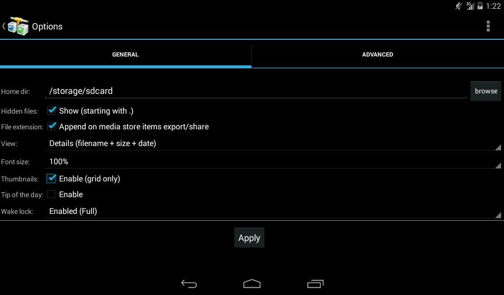    AndFTP (your FTP client)- screenshot  