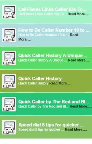 Quick Caller Guide