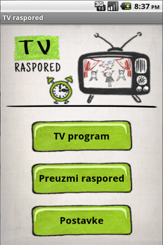 TV raspored Demo