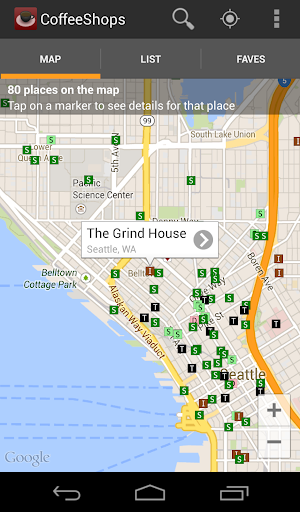 Coffee Shop Locator