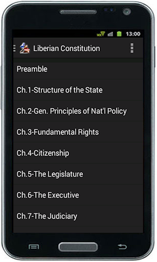 【免費教育App】Liberian Constitution-APP點子