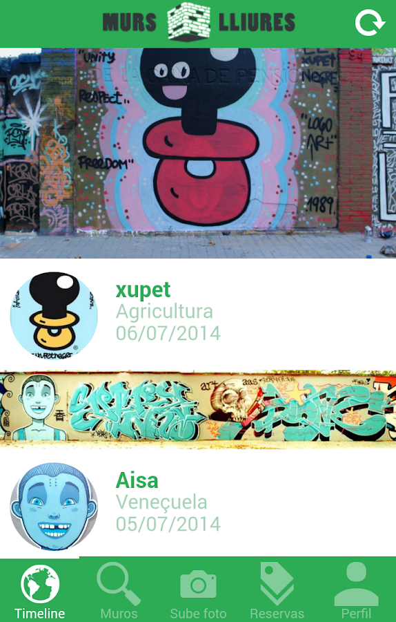 Murs Lliures - screenshot