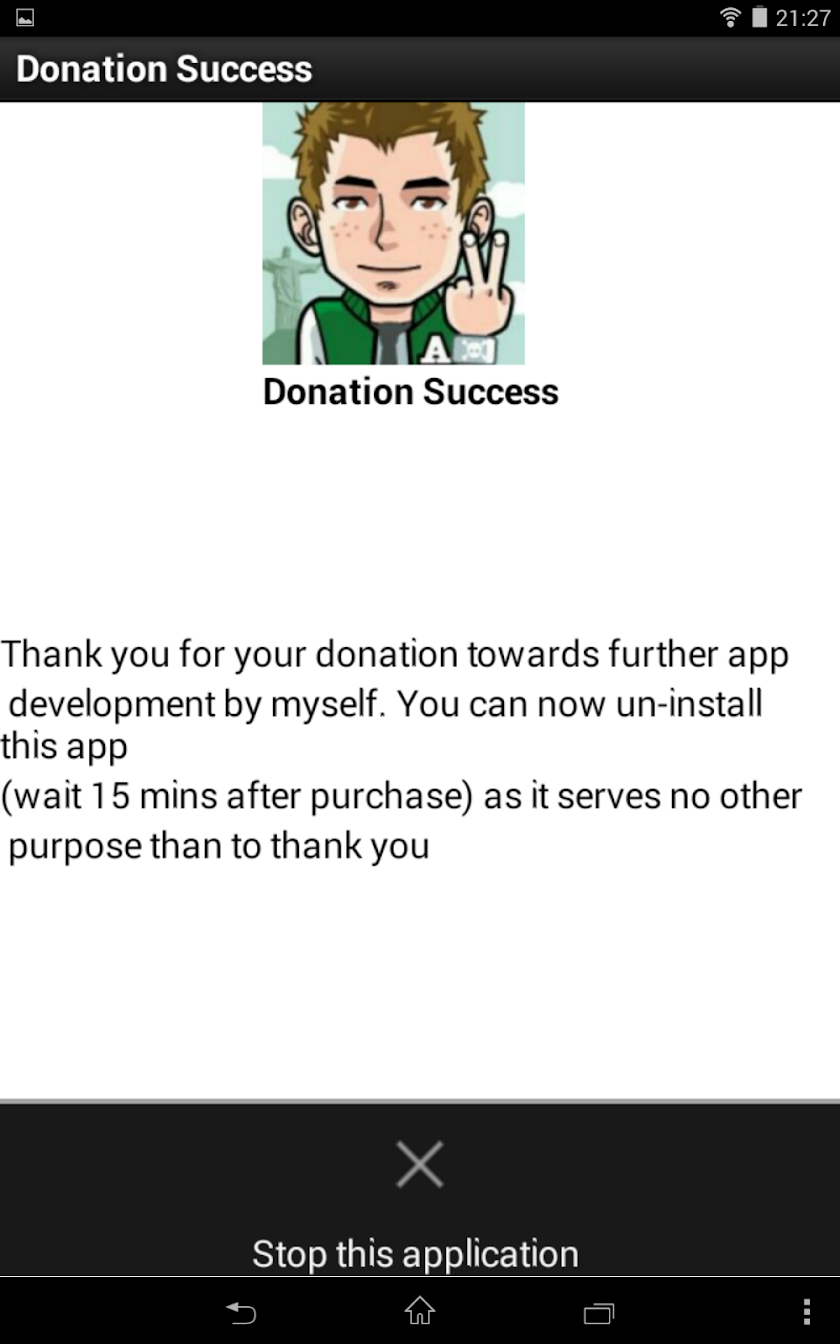 Donate to Shane Hastings Screen 2