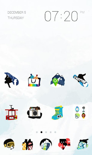 Snowboard dodol theme