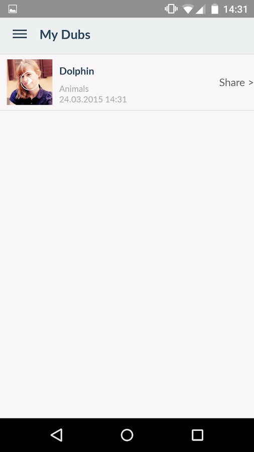 Dubsmash - screenshot
