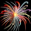 3D celebration logo