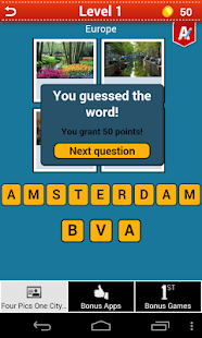 Lastest Four Pics One City Quiz APK for PC