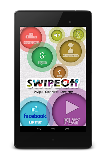 【免費休閒App】Swipe Off : a moving Dots Game-APP點子