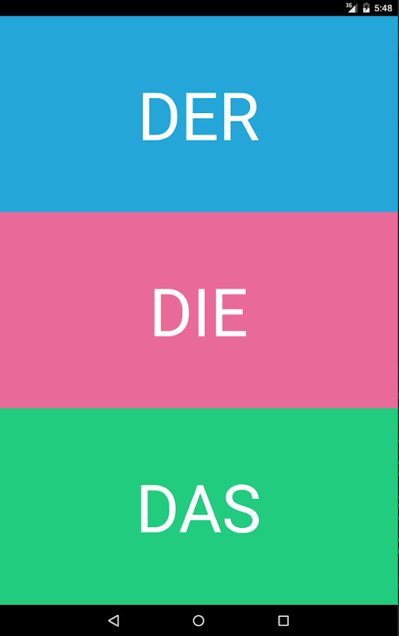 DER DIE DAS - Android Apps on Google Play