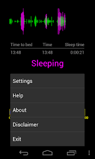 Stop snoring detect & warning Screenshots 1