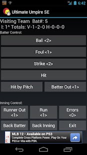 Ultimate Umpire Game Scorecard Screenshots 3