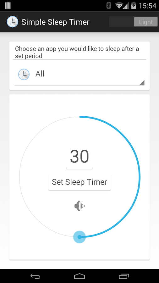 Super Simple Sleep Timer - screenshot