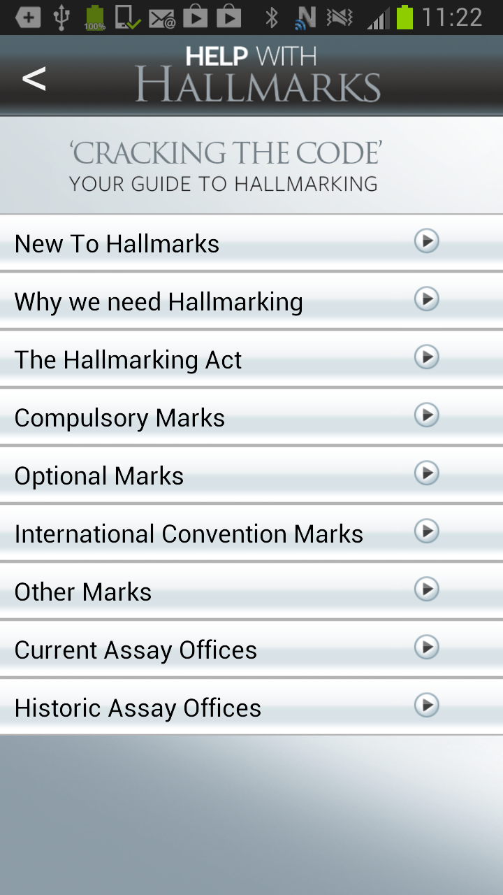 Help With Hallmarks Screen 2