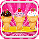 Cooking Ice Cream Cone Cupcake mobile app icon