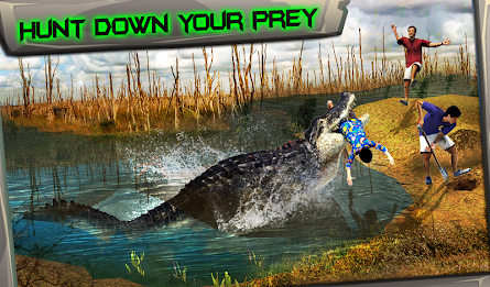 Swamp Crocodile Simulator 3D poster 12