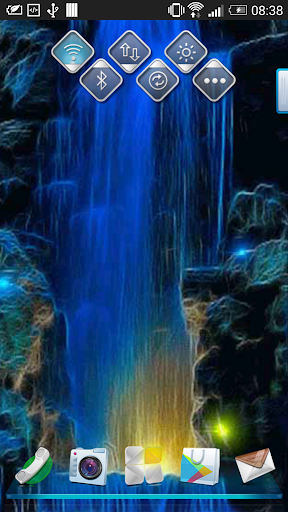 Night Waterfall Live Wallpaper