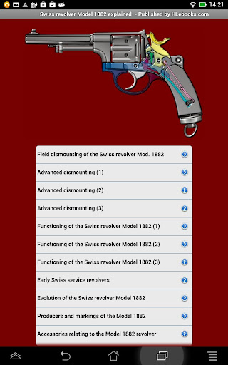 Swiss revolver Model 1882