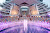 The Aqua Theater aboard Allure of the Seas transforms into an aquatic amphitheater in the evening, with water shows and acrobatic performances.