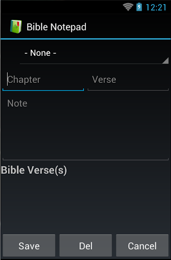 Bible Notepad Lite