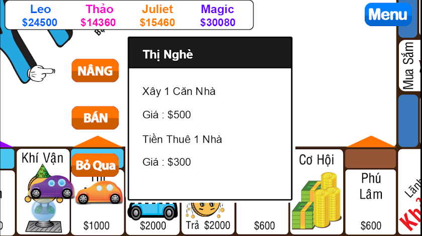 Cờ Tỷ Phú - Ty Phu Chess Screen 3