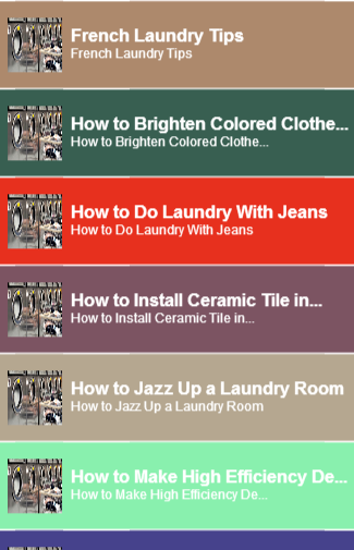 【免費書籍App】Beauty Laundry Tips-APP點子