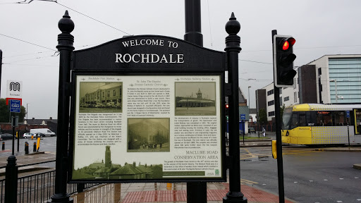 Welcome to Rochdale Sign 