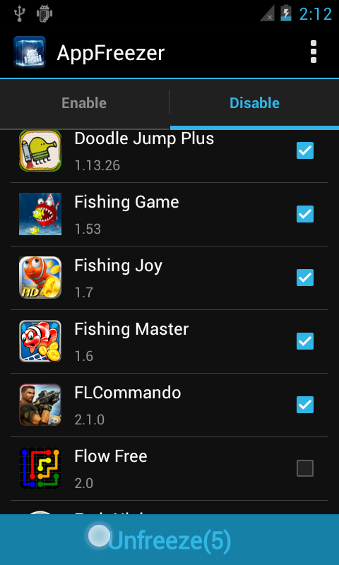    App Freeze- screenshot  