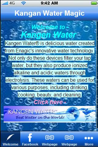 Kangen Water Magic.
