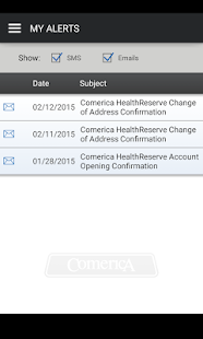 Comerica HealthReserve Mobile Screenshots 5