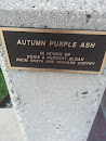 Autumn Purple Ash Plaque
