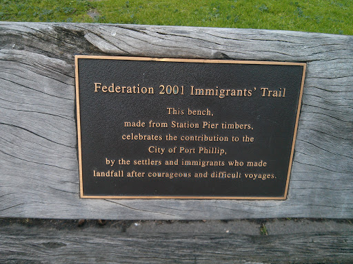 Immigrant Trail Plaque